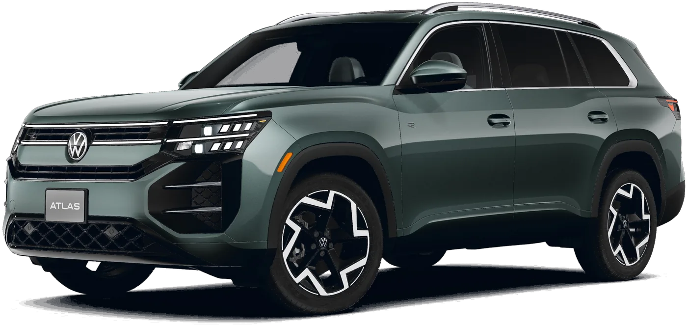 2027 Volkswagen Atlas SEL Premium in Sacramento Green